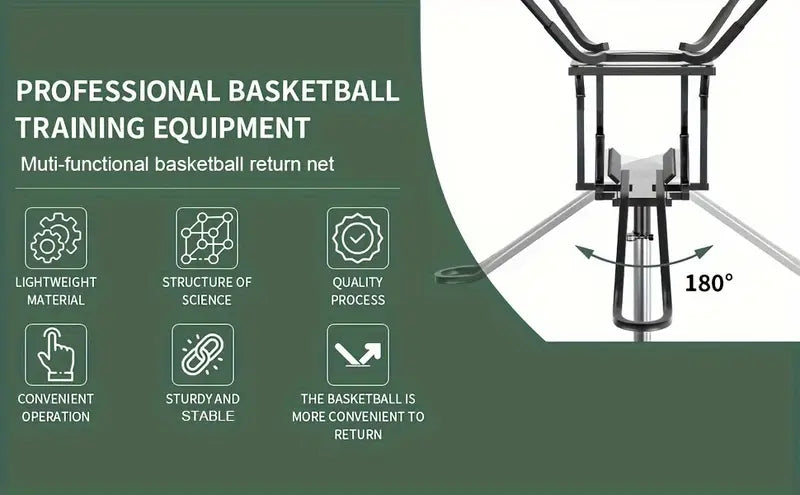 Adjustable Basketball Rebounder