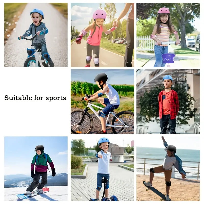 Protective Gear Set for Skating & Cycling