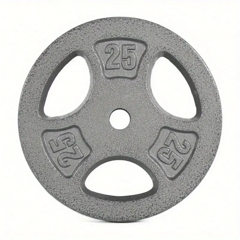 Ergonomic 10LB Rubber Grip Weight Plate