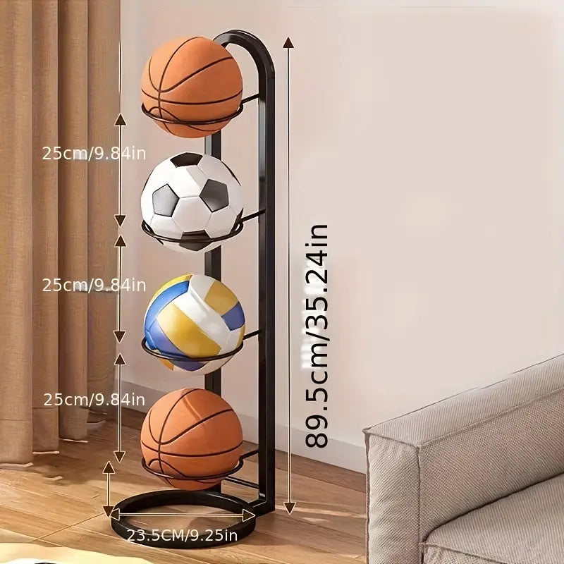 Basketball Storage Rack