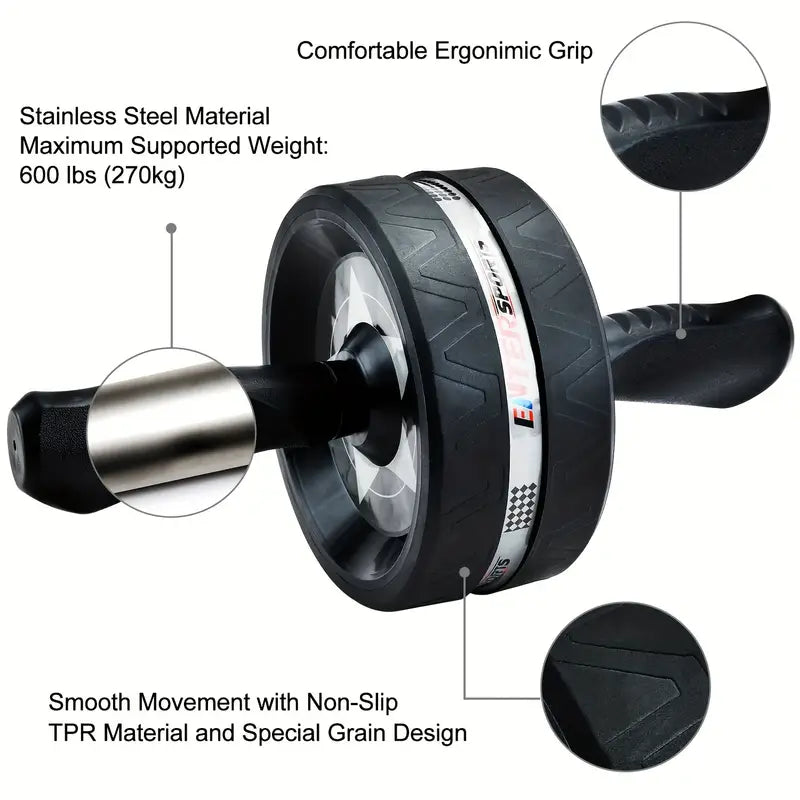 Ab Roller Wheel - Core Trainer for Strength Training